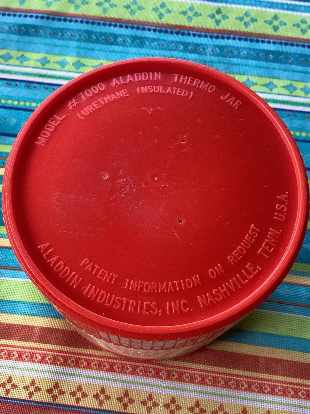Aladdin Vintage Insulated Food Jar - hot or cold use